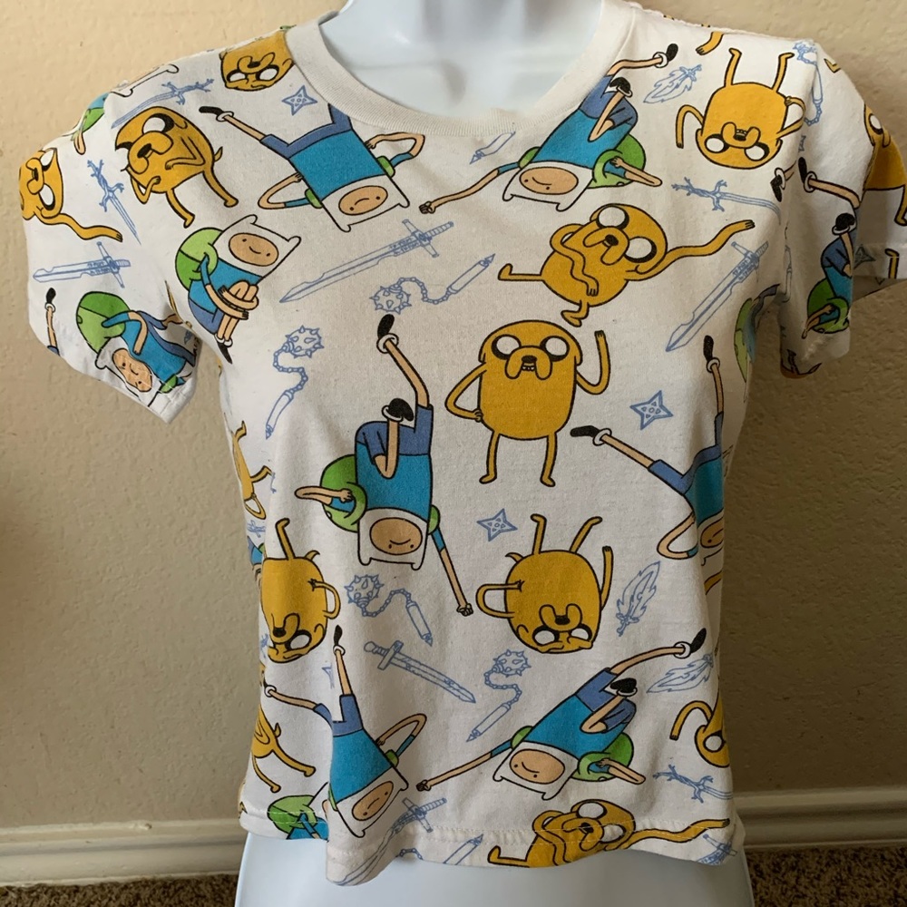 Adventure Time XS Crop Top